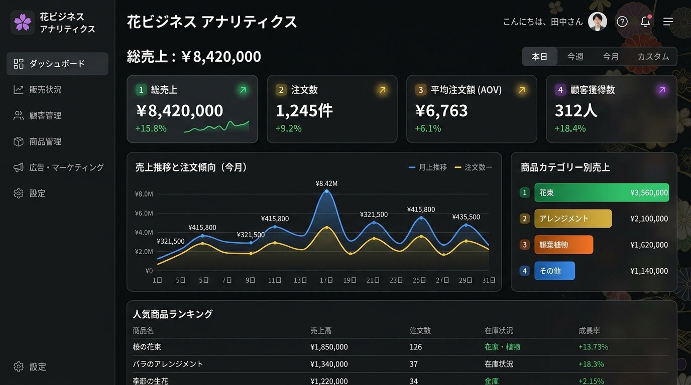 Flora Analytics Dashboard